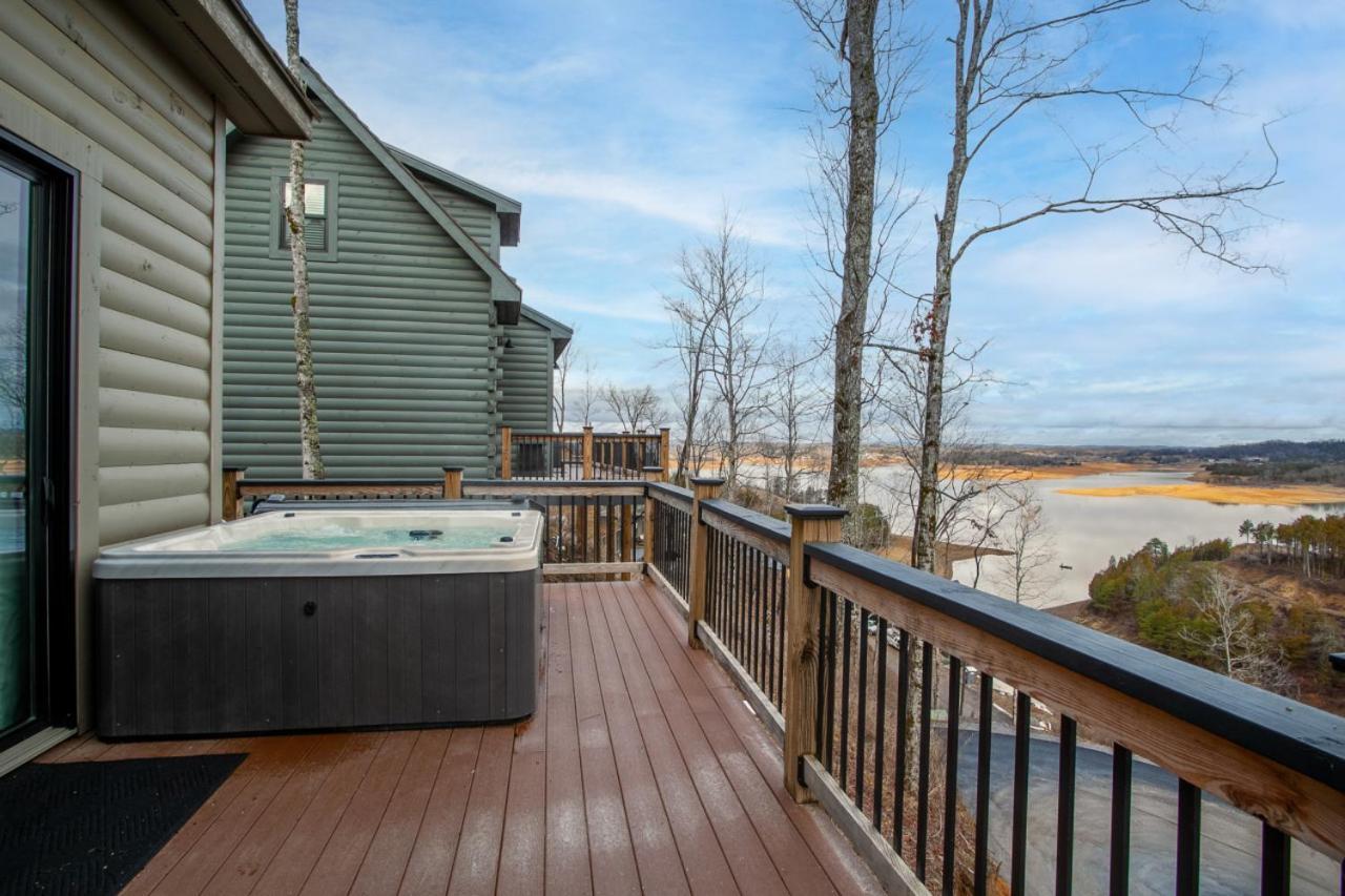 Chalet Amelia Lake View Hottub Fireplace Arcade Dandridge Exterior foto