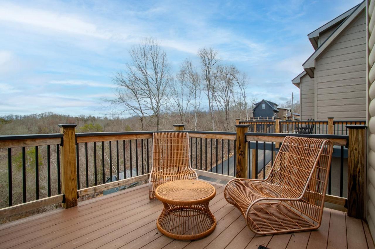 Chalet Amelia Lake View Hottub Fireplace Arcade Dandridge Exterior foto