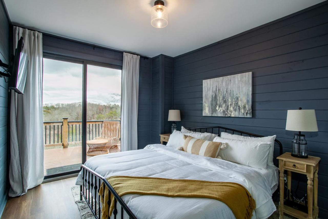 Chalet Amelia Lake View Hottub Fireplace Arcade Dandridge Exterior foto