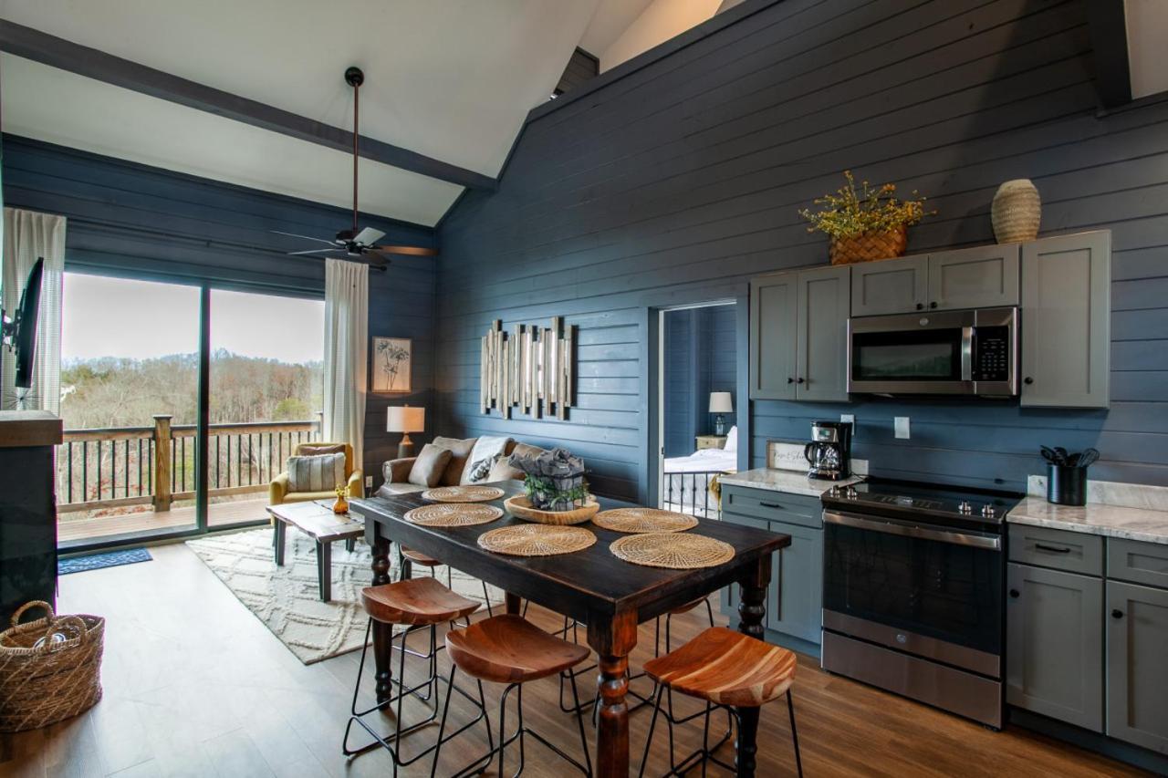 Chalet Amelia Lake View Hottub Fireplace Arcade Dandridge Exterior foto