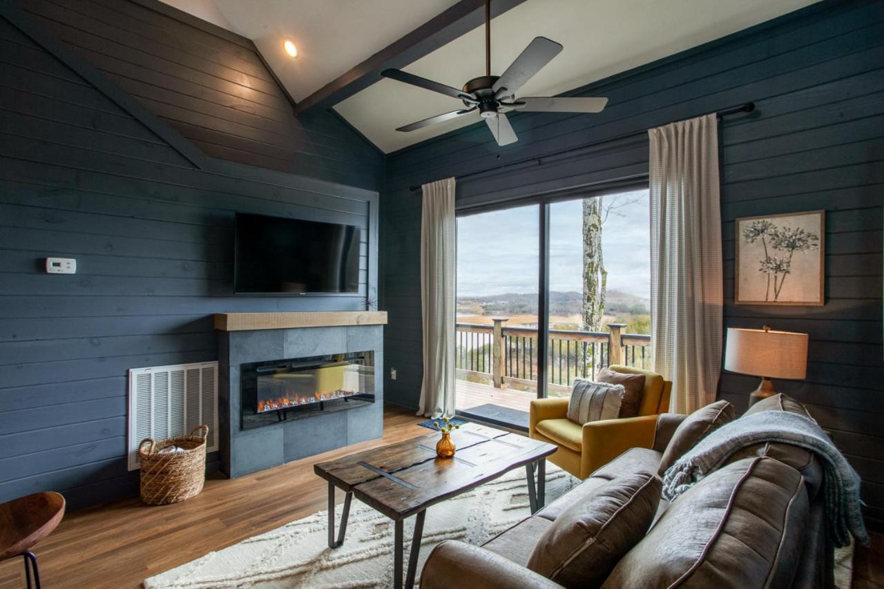 Chalet Amelia Lake View Hottub Fireplace Arcade Dandridge Exterior foto